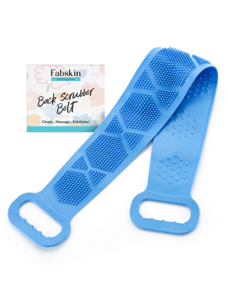 Fabskin Back Scrubber Belt Cleaning Exfoliating Bath Brush-image-19