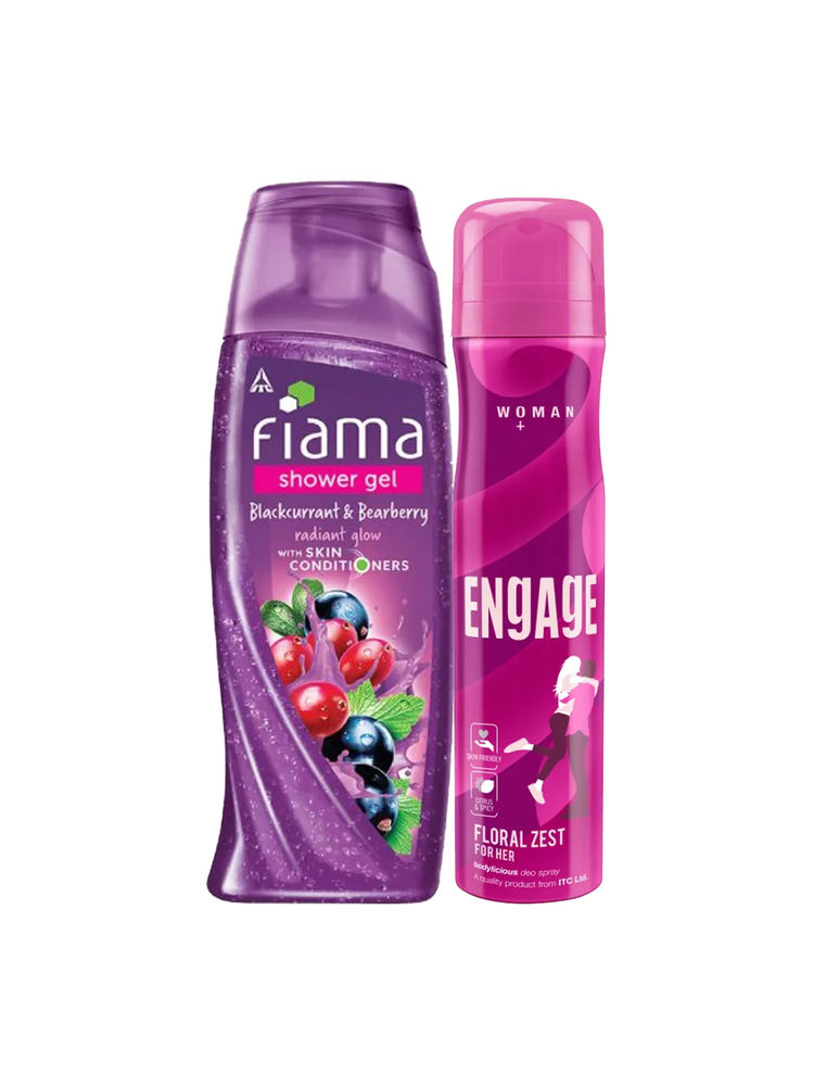 Engage Deodorant and Fiama Shower Gel - Bath & Body Value Pack-picture-19