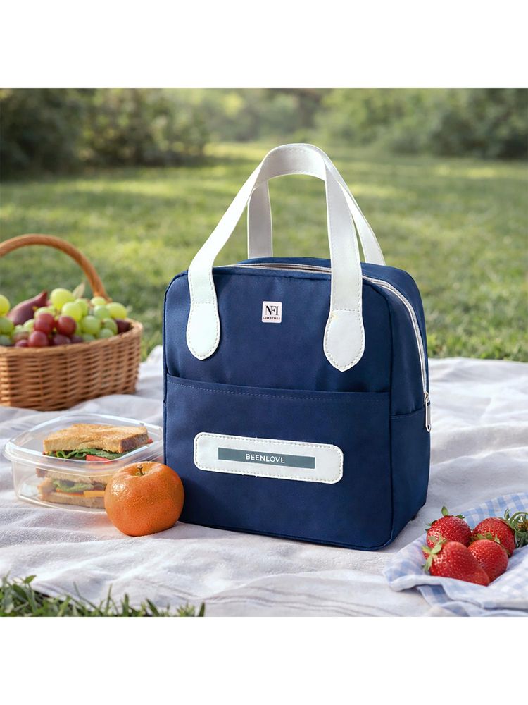 NFI Essentials Insulated Lunch Bag for Men & Women Large Tiffin Carry Bag-picture-5