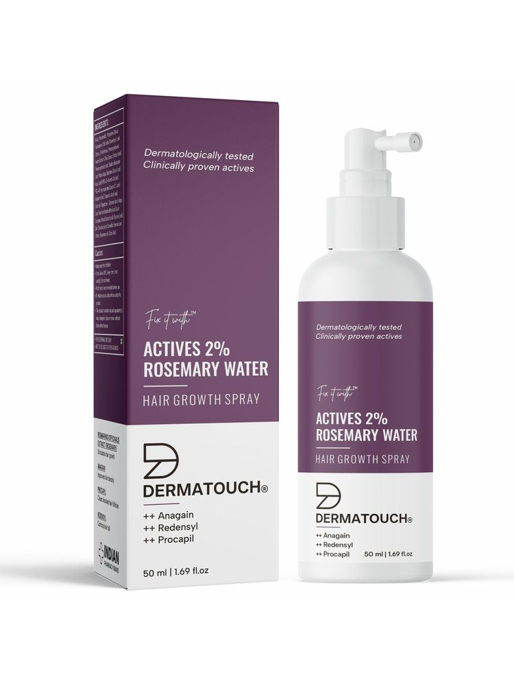 Dermatouch Actives 2% Rosemary Spray For Hair Growth
