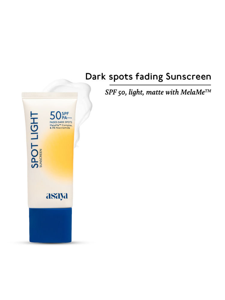 Asaya Dark Spot Sunscreen SPF 50 PA++++ with Niacinamide And Licorice Extract For All Skin Types-picture-24