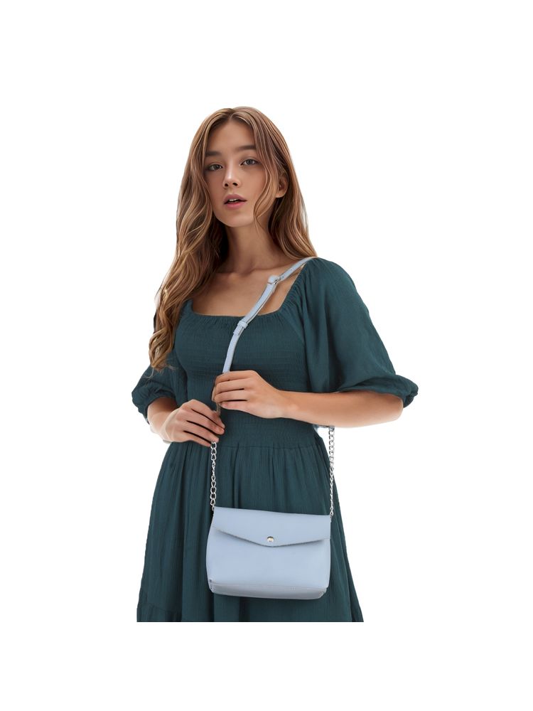 Toteteca Womens Blue Chic Sling Bag-picture-11