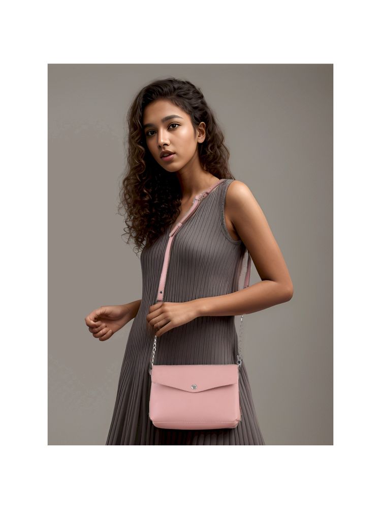 Toteteca Womens Pink Chic Sling Bag-image-35
