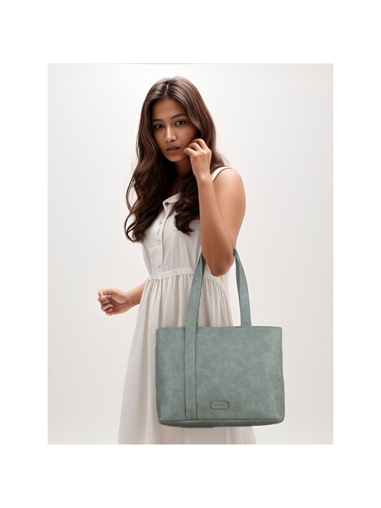Toteteca Womens Green Simple Shoulder Bag-picture-21