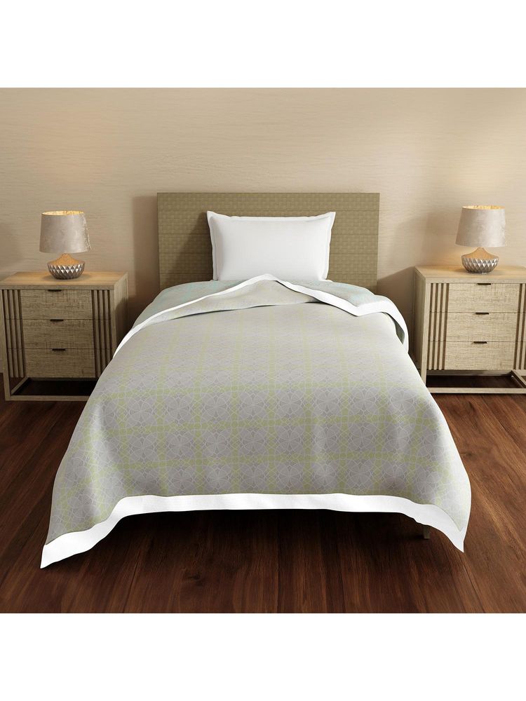 Layers Forever Cotton Grey Geometrical Reversible Dohar-image-37