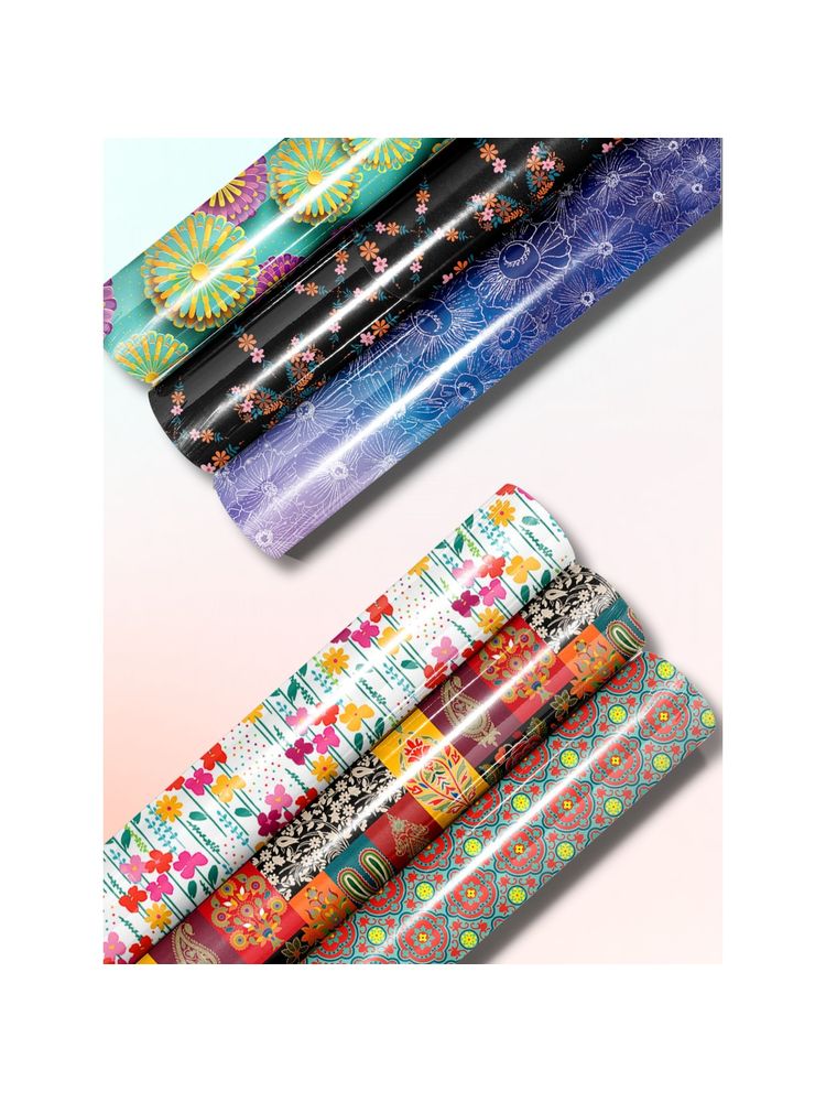 Doodle Collection Premium Wrapping Paper for Gift Packing for all occasions -FloralFancy 6-picture-10