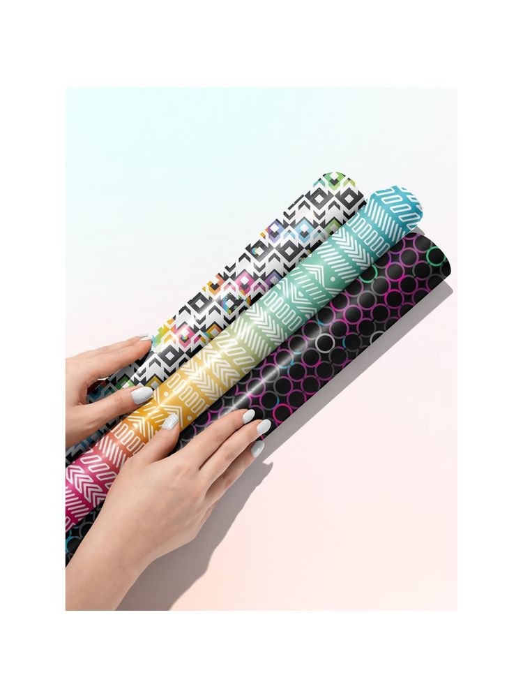 Doodle Collection Premium Wrapping Paper for Gift Packing for all occasions -GeoWrap 1-picture-11