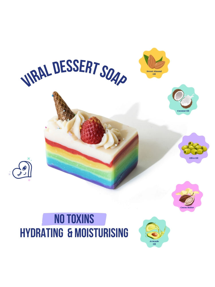 The Sass Bar Rainbow Ice-Cream Loaf Soap-picture-17