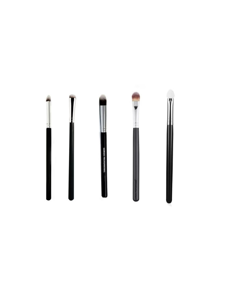 Gorgio Professional Eye Makeup Brush Set Set of 5 (GPM35) (Colour/Shape May Vary)-image-22