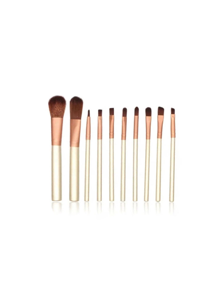 Gorgio Professional Make Up Brush Kit (Set of 10 ) (colour shape may vary )-picture-17