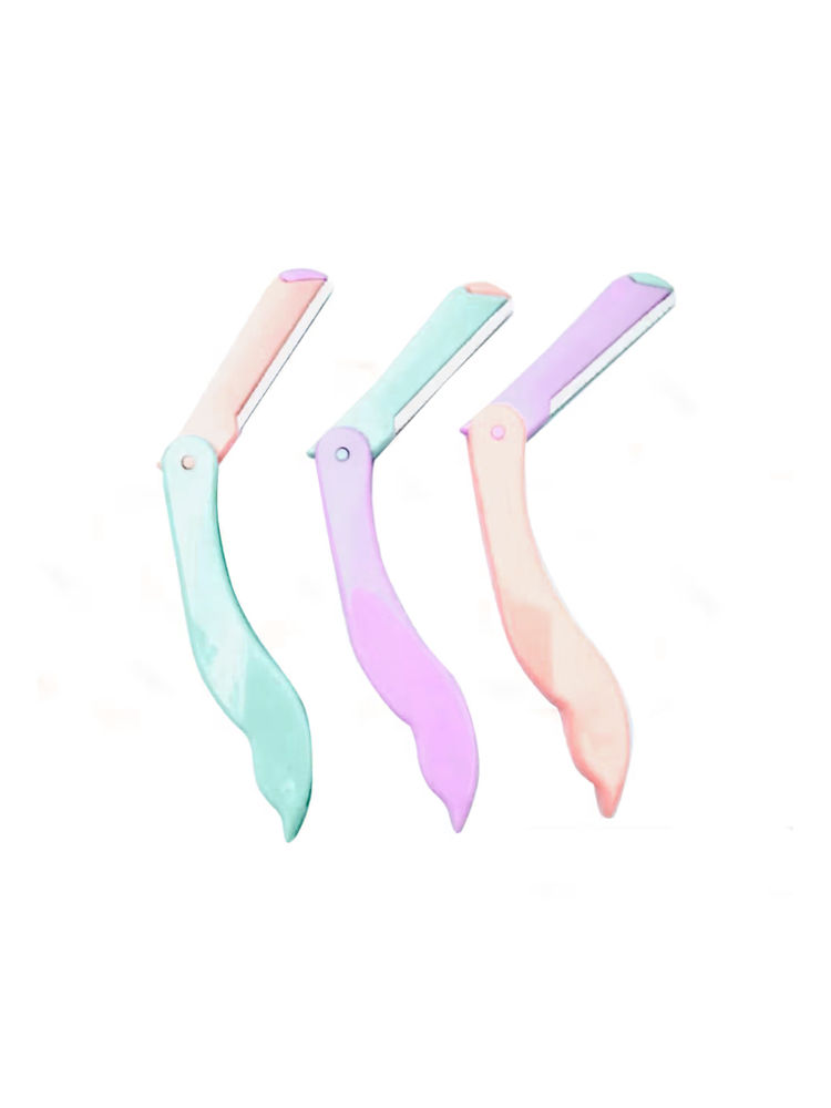 Gorgio Professional Sensitive Skin Face Trimmer GTB006 - 3Pcs (Colour/Shape May Vary)-picture-4
