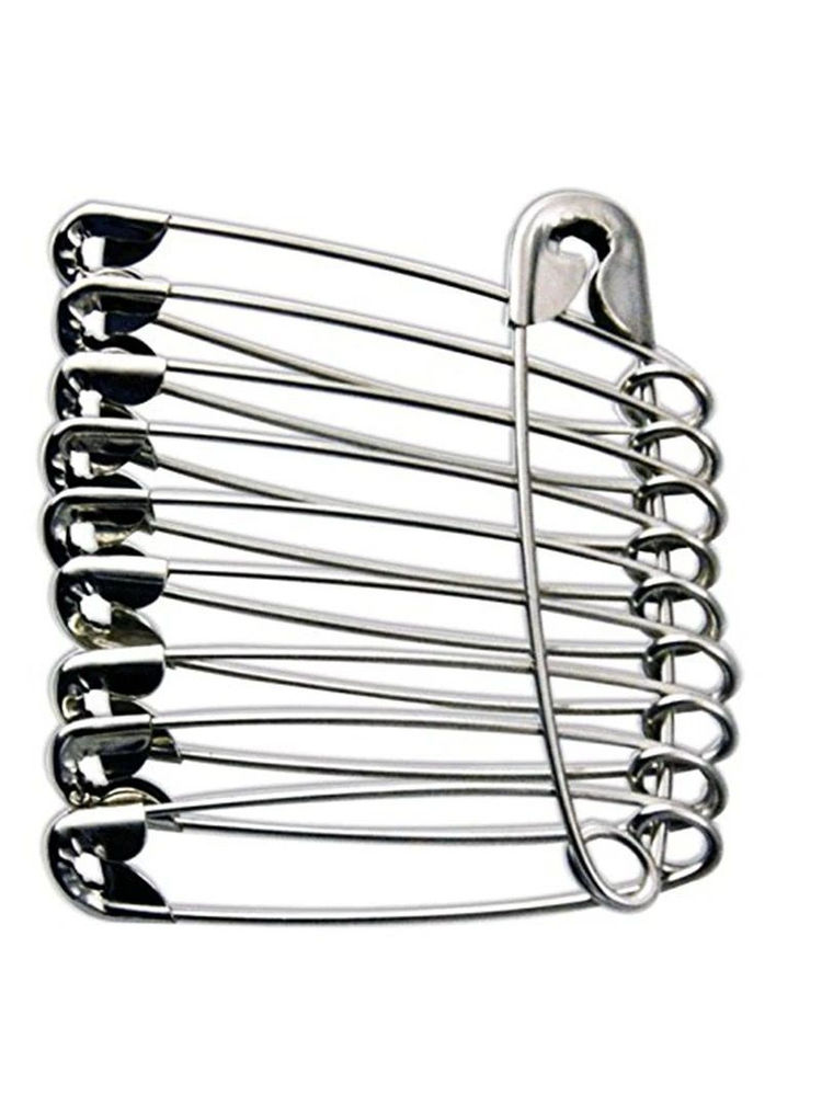Gorgio Professional Multipurpose Safety Pins GP0042 Pack of 40 (Colour & Shape May Vary)