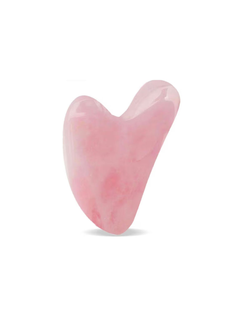 Gorgio Professional Rose Quartz Guasha Stone (Colour/Shape May Vary)-image-33