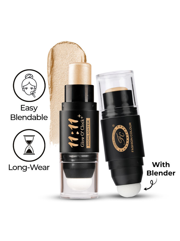 FASHION COLOUR 11:11 Glow O’Clock Highlighter Stick For Face & Body-picture-15