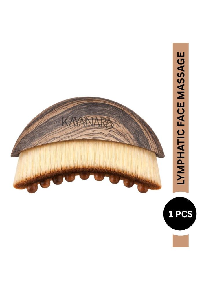 Kayanara Lymphatic Contour Face Brush For Sculpting, Jawline Definition, Massage & Glow-image-3