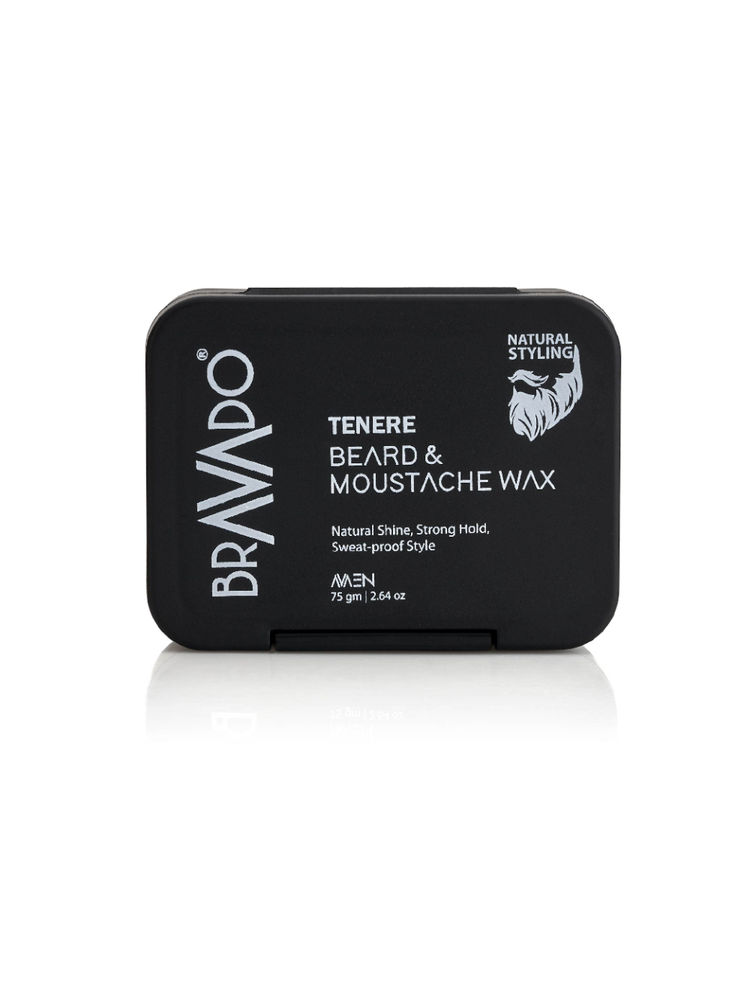 Bravado Tenere Beard & Moustache Wax, Strong Hold, Styles & Conditioning, Non-Sticky & Natural-picture-26
