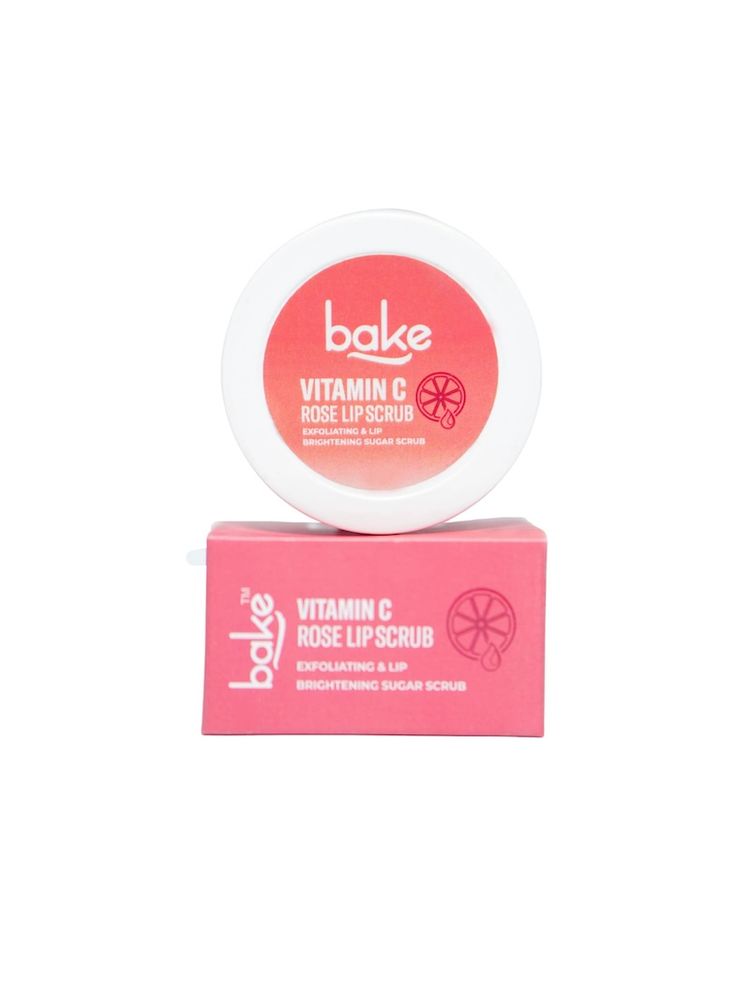 Bake Vitamin C Rose Lip Scrub For Dark Lips & Pigmentation