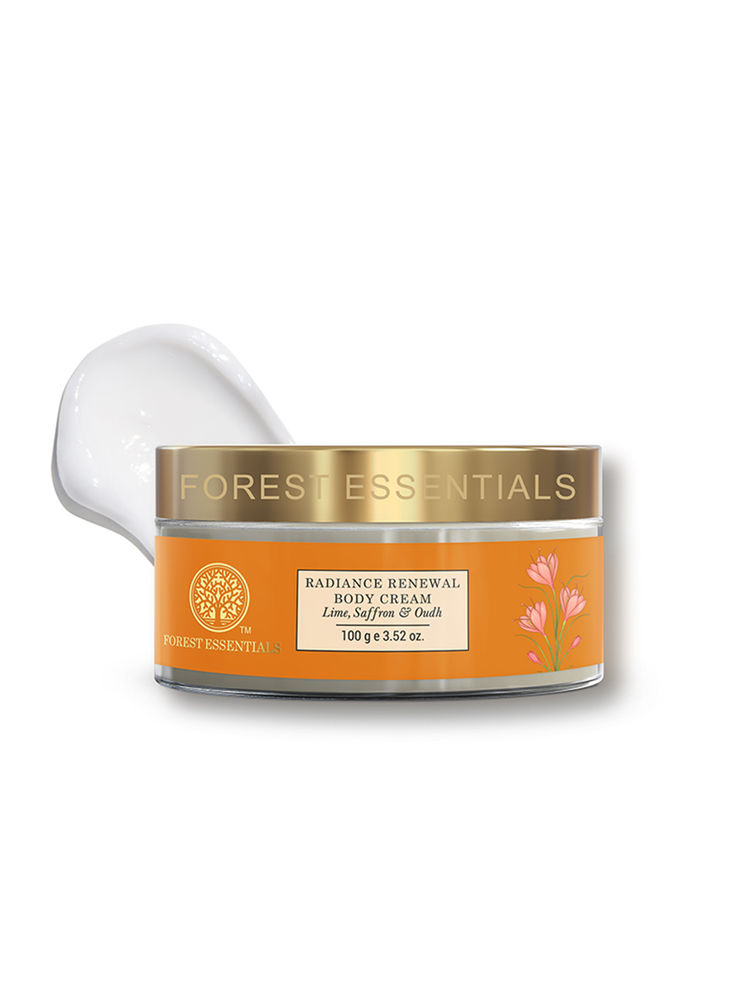 Forest Essentials Radiance Renewal Lime Saffron & Oudh Ayurvedic Body Cream-picture-47