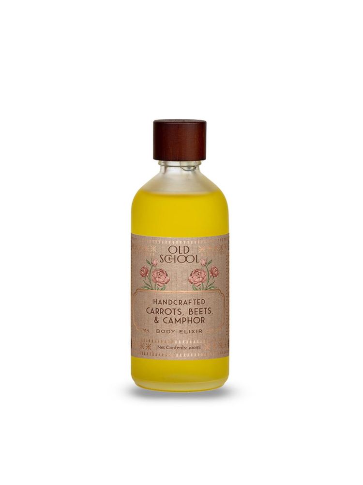 Old School Handcrafted Carrots, Beets And Camphor Body Elixir Oil-picture-20