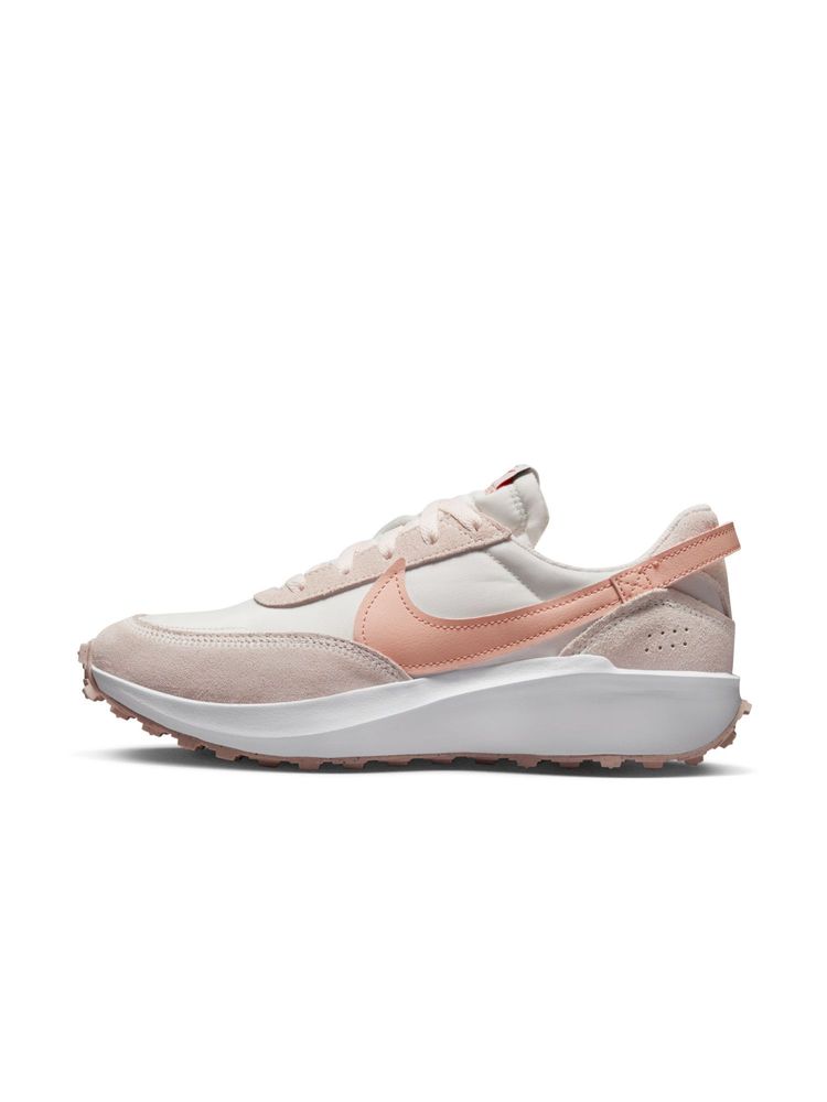 Nike Waffle Debut Women Beige Running Shoes-picture-17