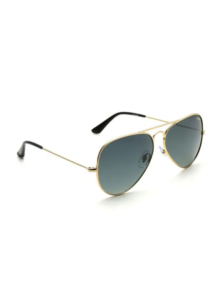 Scott Sunglasses Green Gradient Lens Aviator Sunglass Full Rim Gold Frame (58)-image-28