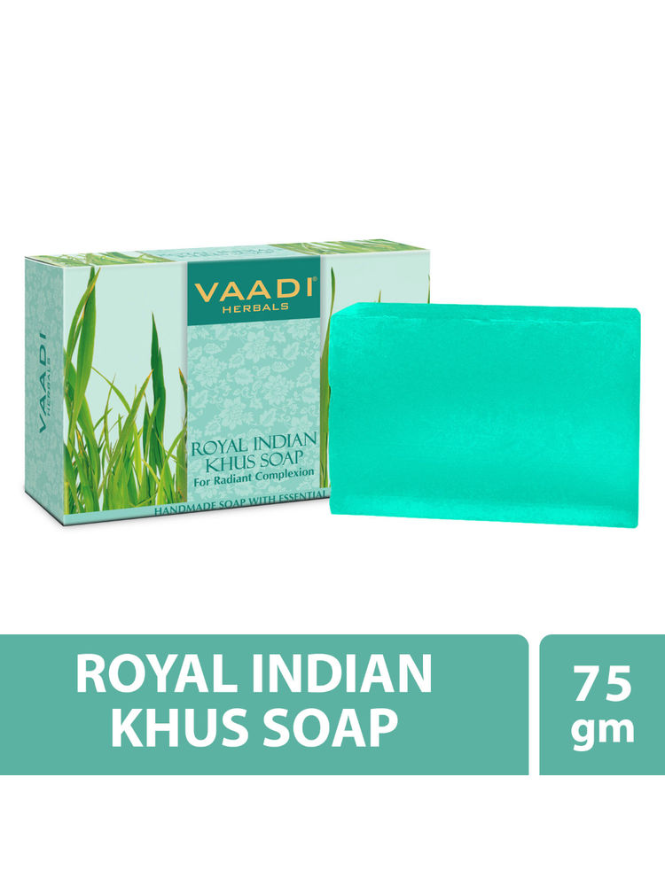 Vaadi Herbals Royal Indian Khus Soap for Radiant Complexion-picture-28