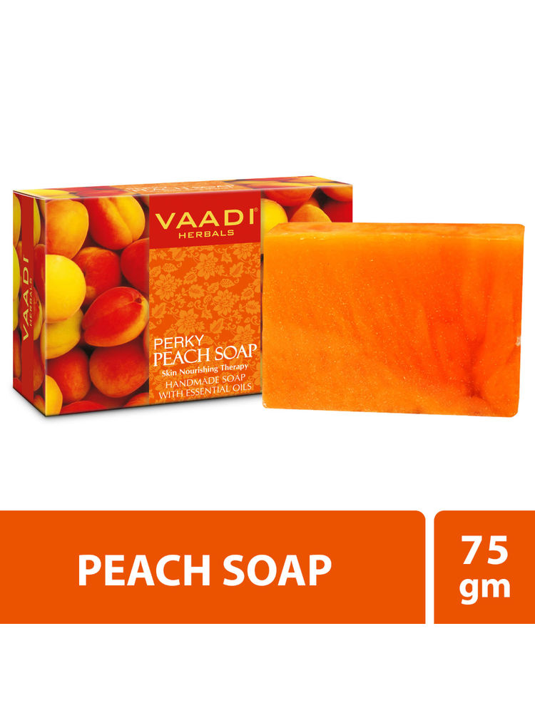 Vaadi Herbals Perky Peach Soap With Essential Oil-picture-23