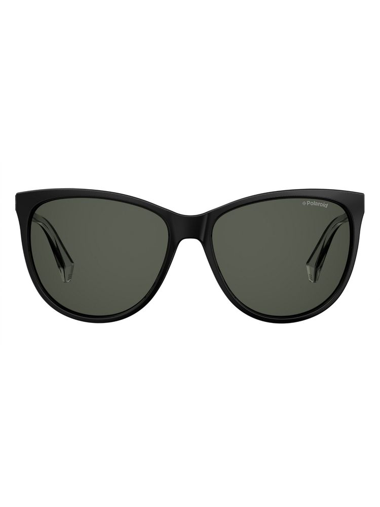 Polaroid Women UV Protected Polarized Full Rim Grey Lens Cat Eye Sunglasses - 20062580757M9 (57)-image-33
