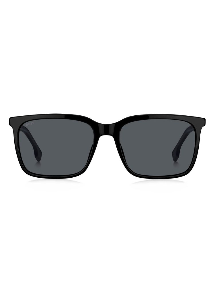hugo boss accessories Hugo Boss Men UV Protected Polarized Full Rim Grey Lens Rectangle Sunglasses - 20644908A572K (57)-picture-16