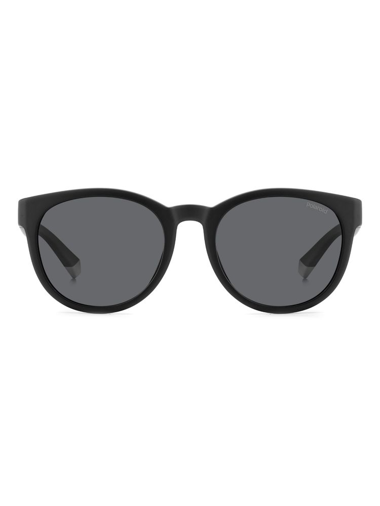Polaroid Unisex UV Protected Polarized Full Rim Grey Lens Phantos Sunglasses - 20645608A52M9 (52)-picture-2