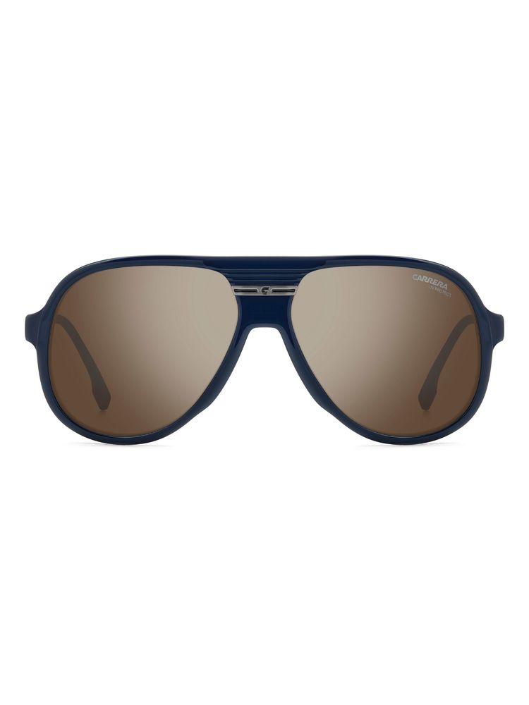 CARRERA Men UV Protected Polarized Full Rim Brown Lens Aviator Sunglasses - 208035PJP59T4 (59)-image-48