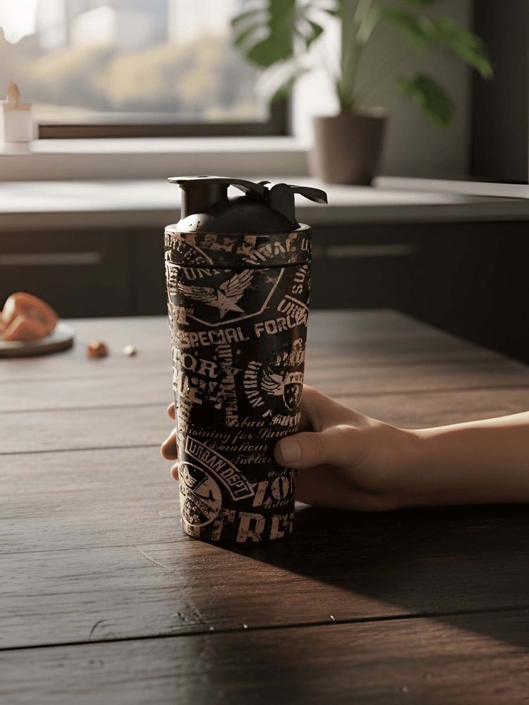 Body Smith Black Gym Shaker