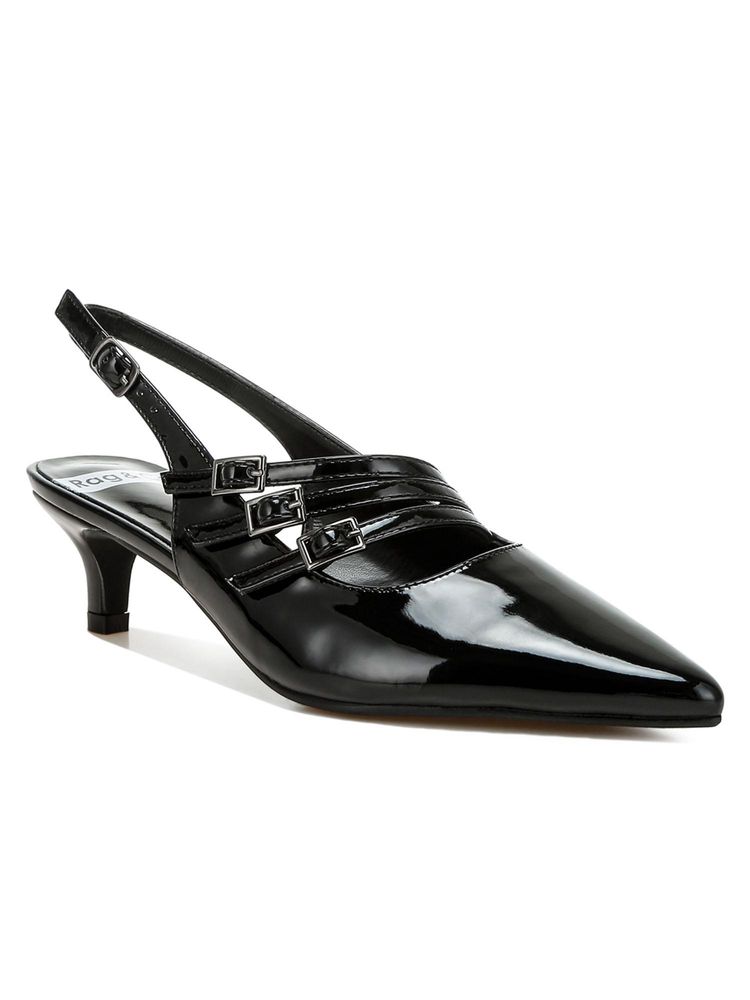 Rag & Co Women Black Kitten Heels-image-19