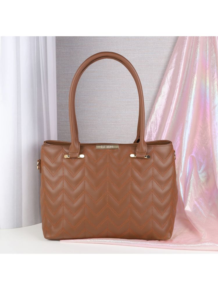 Metro Women Brown Sling and Cross Bag-picture-10