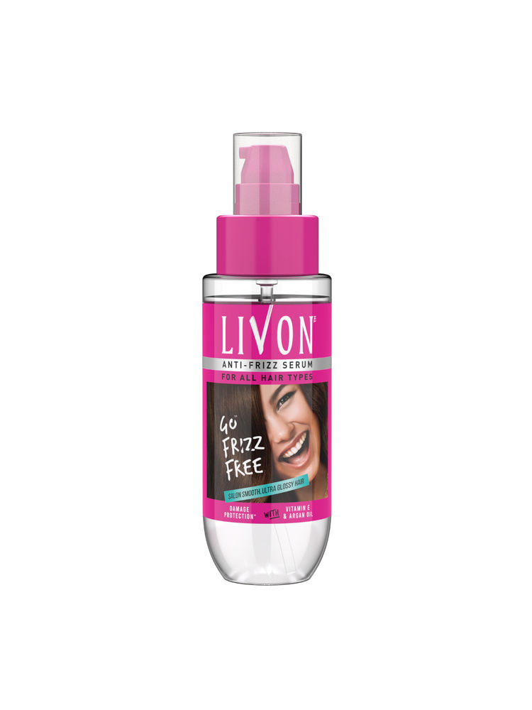 Livon Hair Serum for Women & Men All Hair Types Smooth, Frizz free & Glossy Hair