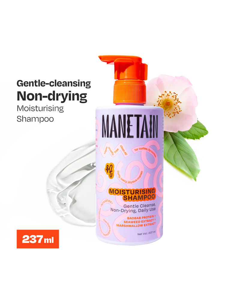 Manetain Moisturising Shampoo For Curly Hair - Gentle Cleanser For Soft &Defined Curls - CG Friendly-picture-39