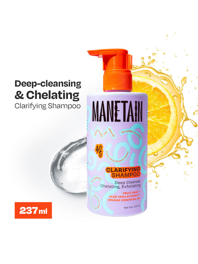 Manetain Clarifying Shampoo - Sulphate & Paraben Free Safe For All Hair Types-picture-26