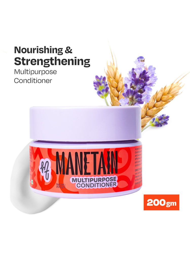 Manetain Multipurpose Hair Conditioner For Curly, Wavy & Frizzy Hair - No Sulphates-picture-44