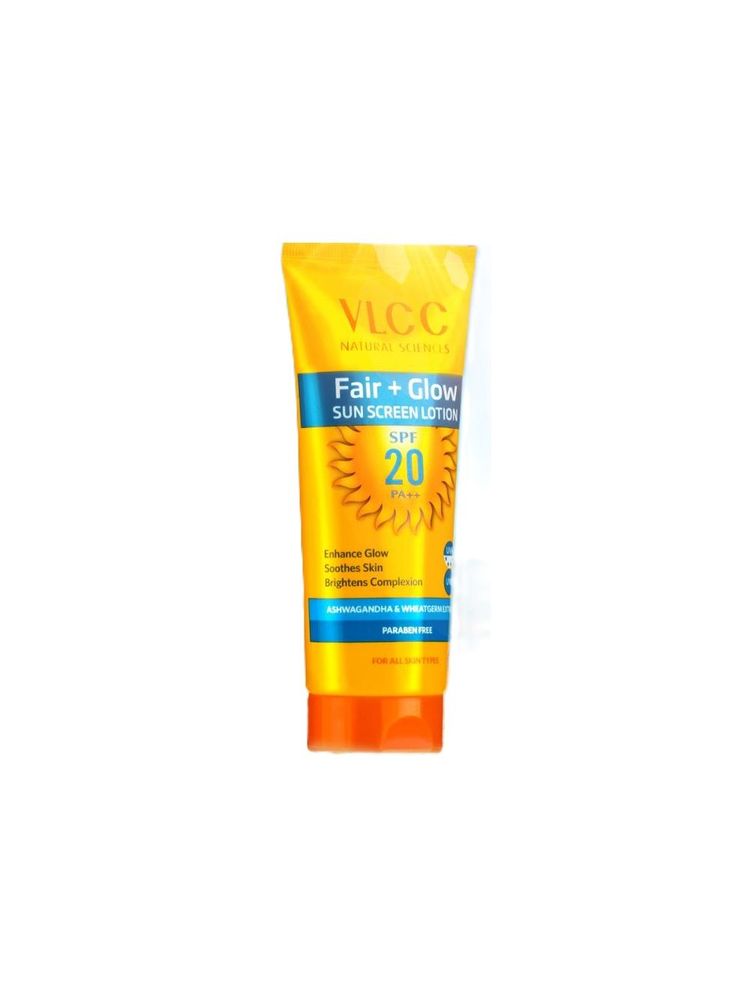 VLCC Fair+Glow Sun Screen Lotion SPF20