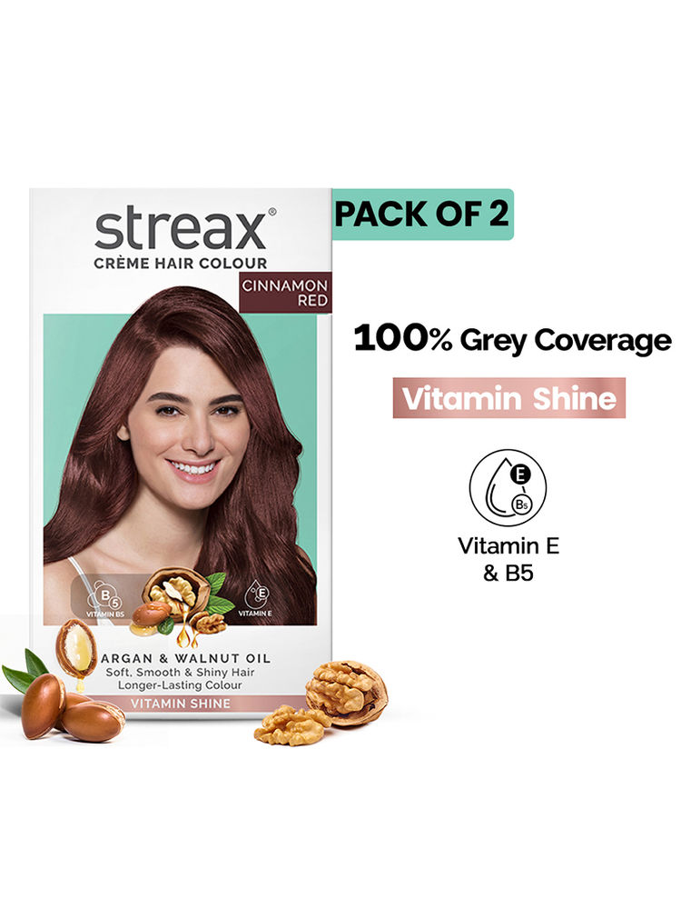 Streax Hair Colour - Cinnamon Red 5.66 Pack Of 2