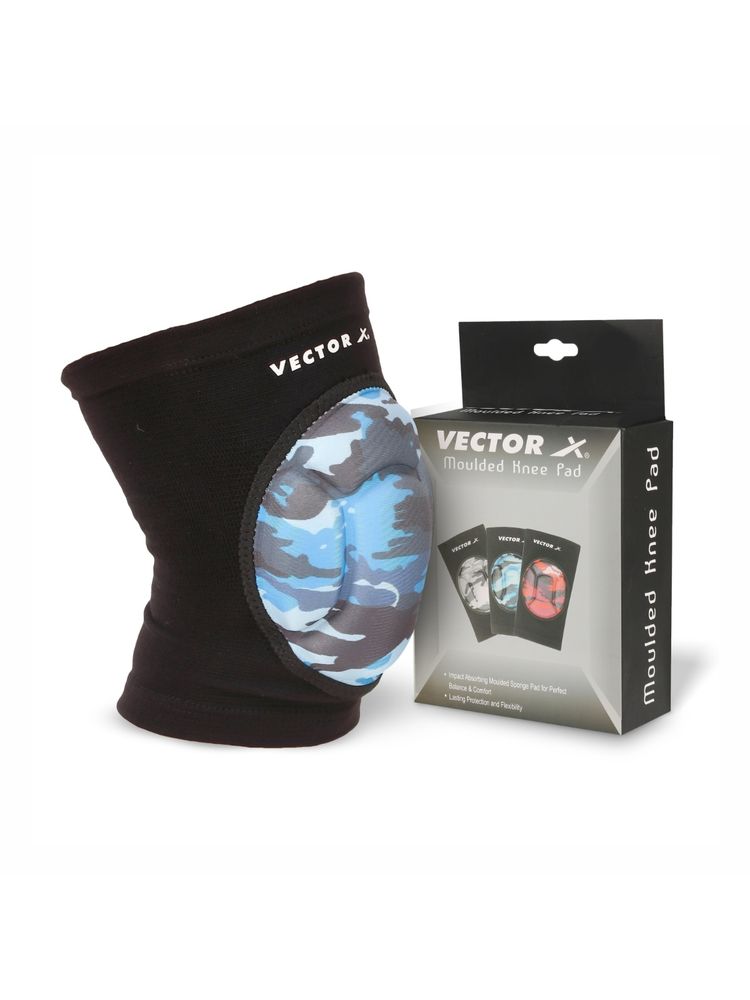 vector x camo moulded knee pad