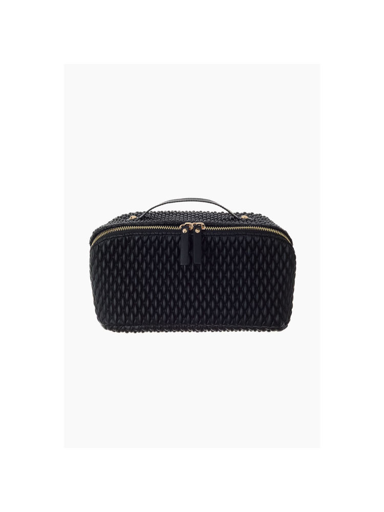 H&M Quilted Boxy Wash Bag - Black-picture-10
