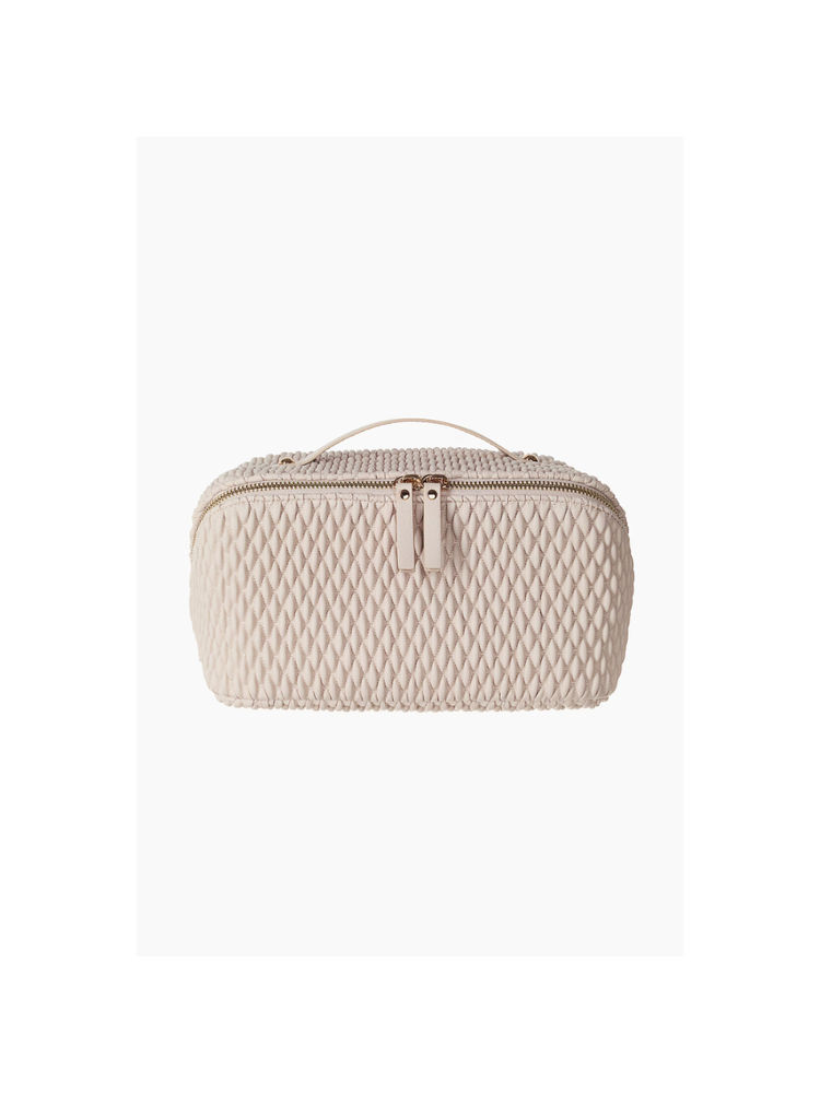 H&M Quilted Boxy Wash Bag - Beige-picture-20