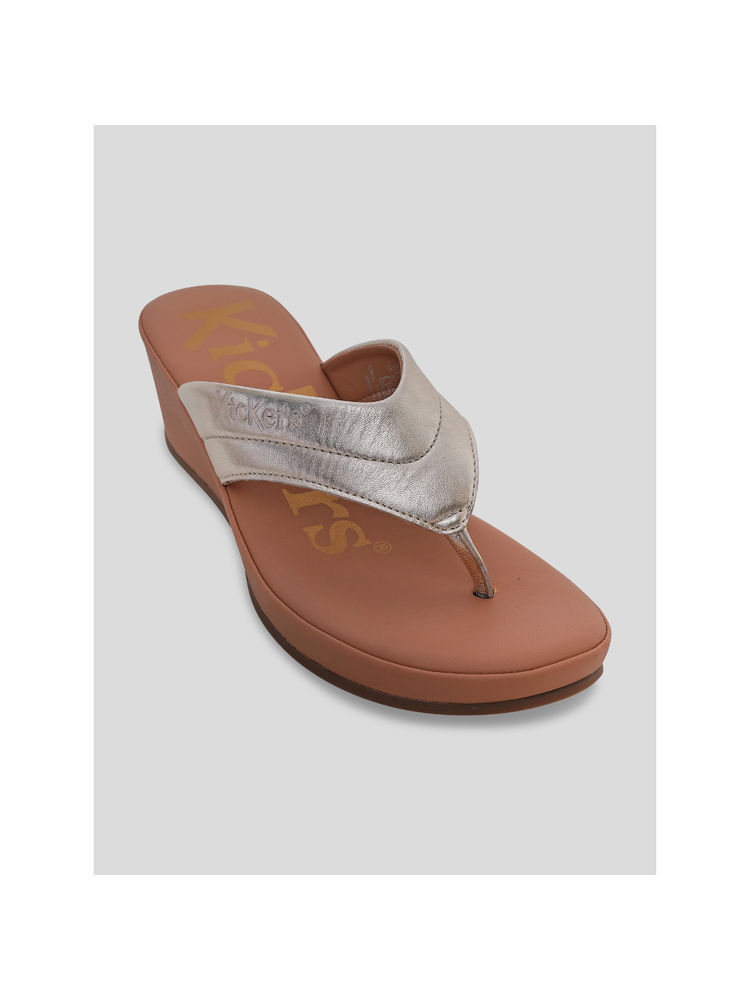Kickers Women Blenny Gold Wedges-image-29