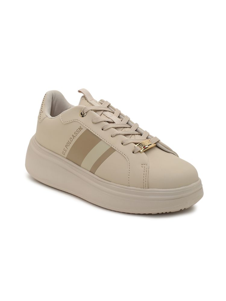 U.S. POLO ASSN. Women Clara 2.0 Nude Sneakers-picture-14