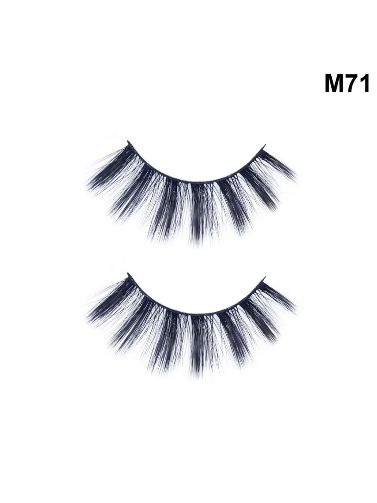 Bronson Professional Long and Natural Look False Eyelashes - M71