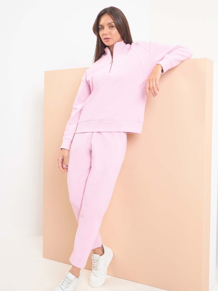 Sweet Dreams Women Pink Solid Tracksuit-picture-19