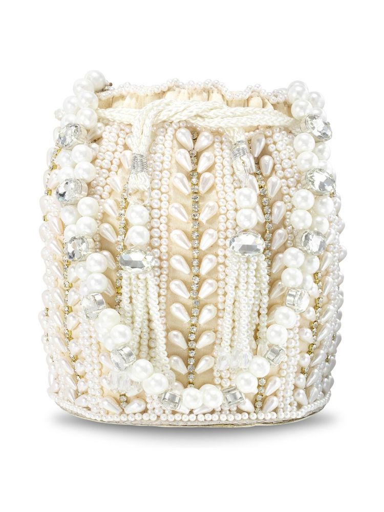 Peora Potli Bags for Women Evening Bag Clutch Ethnic Bride Purse with Drawstring (P36W)