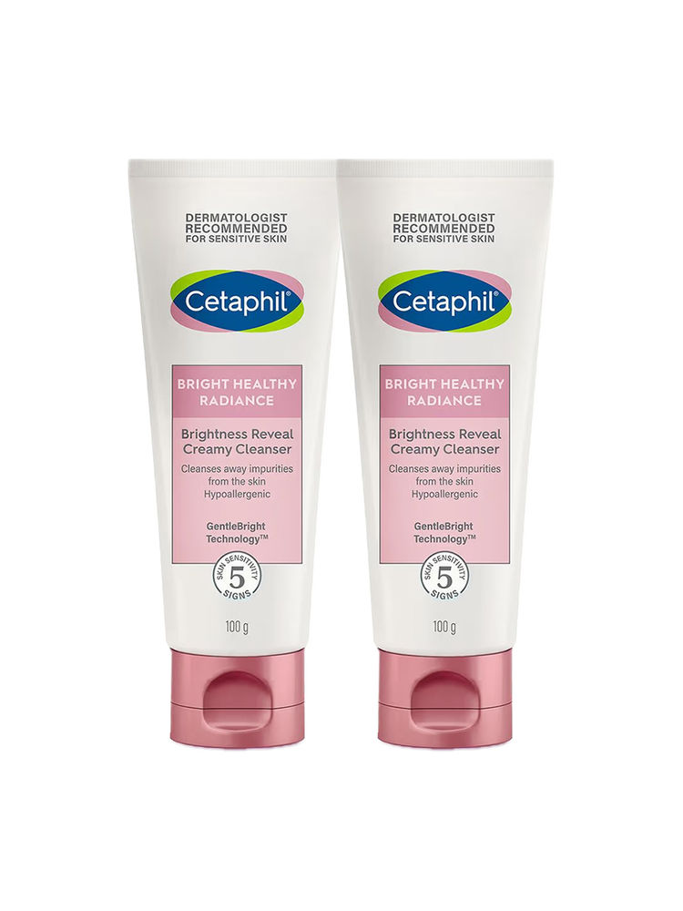 Cetaphil Bright Healthy Radiance Creamy Cleanser - Pack Of 2