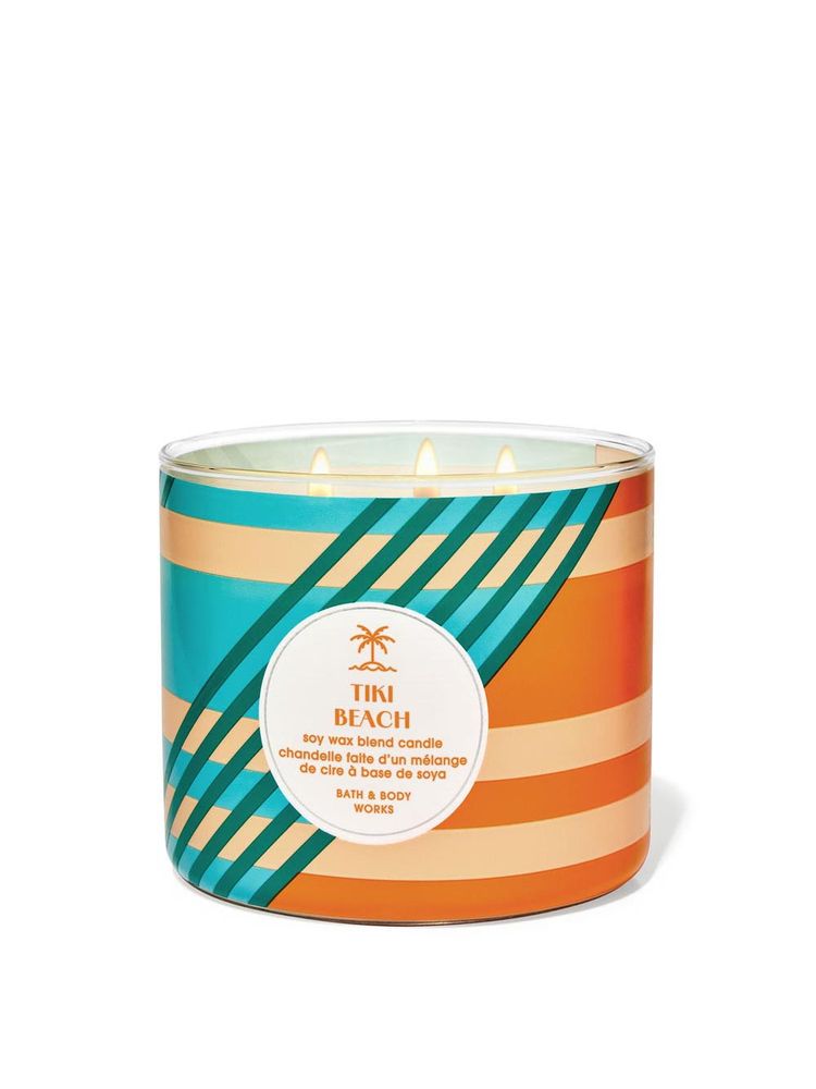 Bath & Body Works Tiki Beach 3-Wick Candle